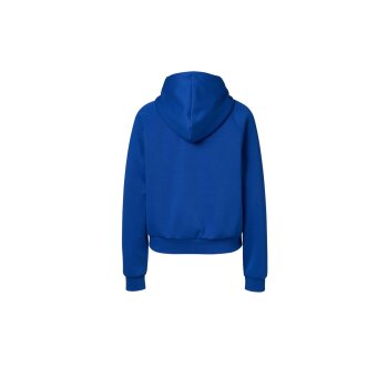 CRIVIT Damen Sweatjacke, mit Baumwolle (Blau, M(40/42)) - B-Ware neuwertig