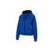 CRIVIT Damen Sweatjacke, mit Baumwolle (Blau, M(40/42)) - B-Ware neuwertig