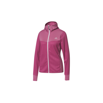 CRIVIT Damen Funktionsjacke, mit geruchsneutraler Technologie HeiQ Mint (Beere, M(40/42)) - B-Ware neuwertig
