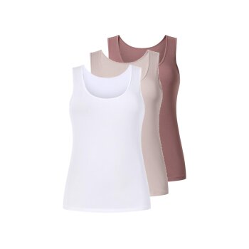 esmara® Damen Achselhemden, 3 Stück - B-Ware