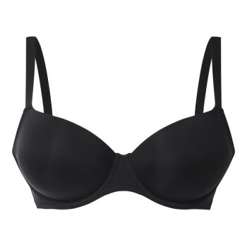 esmara® 2er Set Bügel-BHs, 90D, schwarz/beige -...