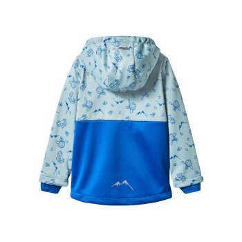 lupilu® Kleinkinder Softshelljacke, gefüttert (hellblau/blau, 122/128) - B-Ware Beschädigt
