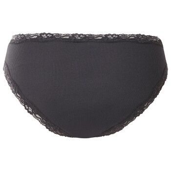 esmara® Damen Gerippte Slips mit Spitze, 5 Stück - B-Ware