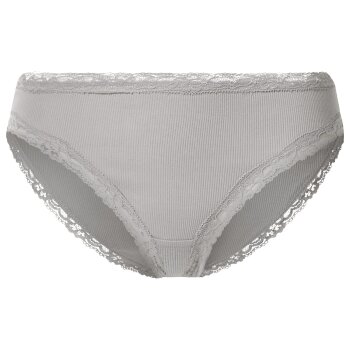 esmara® Damen Gerippte Slips mit Spitze, 5 Stück - B-Ware