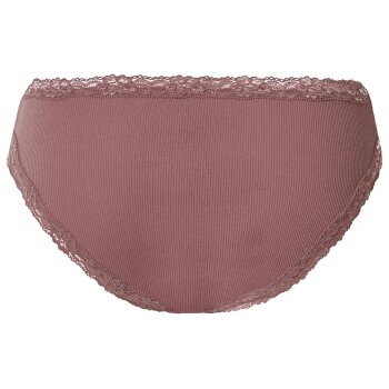 esmara® Damen Gerippte Slips mit Spitze, 5 Stück - B-Ware