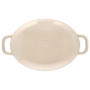 SILVERCREST® Gusseisen-Bräter (Beige) - B-Ware Transportschaden Kosmetisch