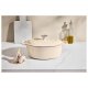 SILVERCREST® Gusseisen-Bräter (Beige) - B-Ware sehr gut