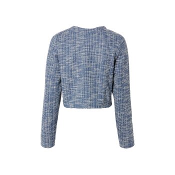 esmara® Damen Blazer im Tweed-Design (Blau, 36) - B-Ware Beschädigt