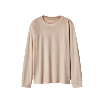 esmara® Damen Nicki-Pyjama (Beige, XS(32/34)) - B-Ware neuwertig