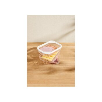 SILVERCREST® Aufschnittboxen-Set,4-teilig - B-Ware Transportschaden Kosmetisch