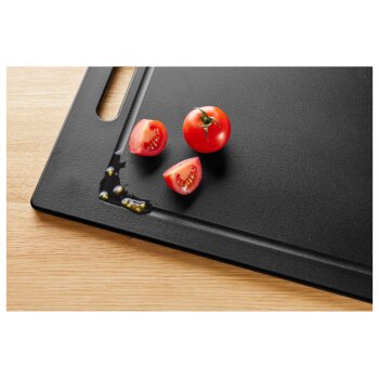 SILVERCREST® Schneidebrett (groß/schwarz) - B-Ware sehr gut