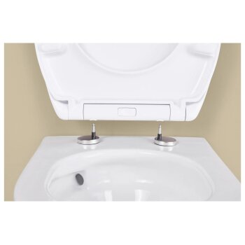 LIVARNO® WC-Sitz Duroplast (Weiß) - B-Ware neuwertig