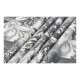 LIVARNO® Feinbiber-Bettwäsche, 135 x 200 cm (Weiß/Grau) - B-Ware neuwertig