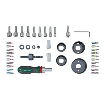PARKSIDE® Bohrer-Bit-Set, 204-teilig - B-Ware neuwertig