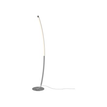 LIVARNO® LED-Stehleuchte, 1200 lm (Bogen nickel matt) - B-Ware sehr gut