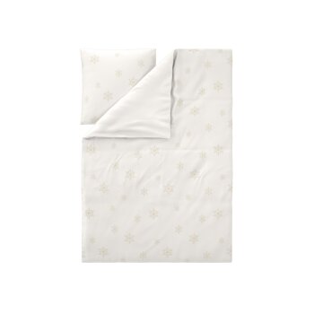 LIVARNO® Satin-Bettwäsche, 135 x 200 cm (Weiß) - B-Ware neuwertig