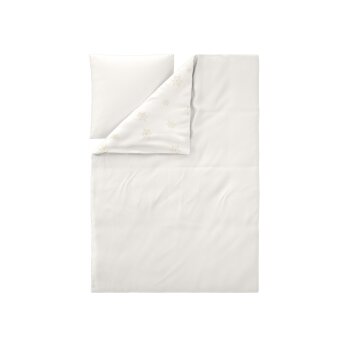 LIVARNO® Satin-Bettwäsche, 135 x 200 cm (Weiß) - B-Ware neuwertig