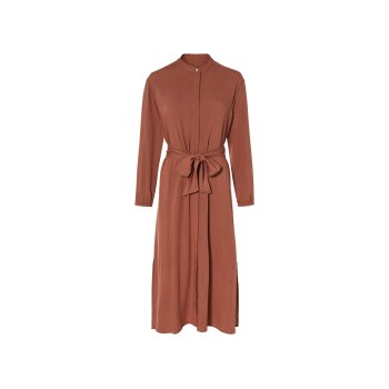esmara® Damen Tunikakleid mit Seitenschlitzen (terracotta, 38) - B-Ware Beschädigt