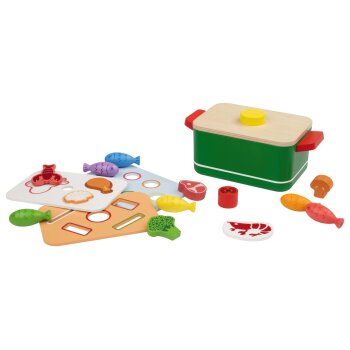 lupilu® Motorikspielzeug, aus Holz, Kochtopf - B-Ware...