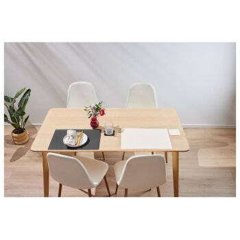 LIVARNO home 4-teiliges Wende-Tischset, rechteckig - B-Ware sehr gut