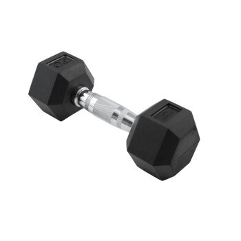 CRIVIT Hexagon-Kurzhantel, 5 kg - B-Ware