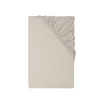 LIVARNO® Jersey-Spannbettlaken, 180-200 x 200 cm (Beige) - B-Ware neuwertig