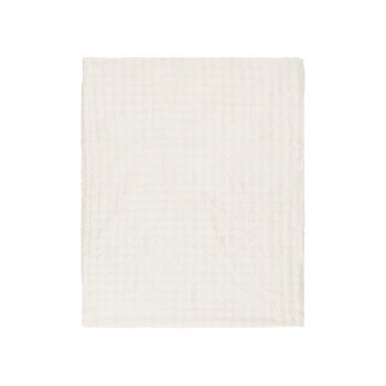 LIVARNO® Kuscheldecke (Weiß) - B-Ware neuwertig