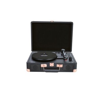 TRONIC® Kofferplattenspieler, schwarz - B-Ware gut