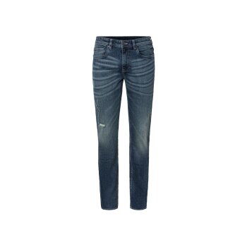 LIVERGY® Herren Jeans, Slim Fit, normale Leibhöhe (Dunkelblau, 54 (38/32)) - B-Ware neuwertig