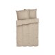 LIVARNO home Bettwäsche, aus Lyocell-Satin, 260 x 240 cm, beige - B-Ware sehr gut