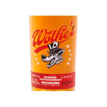 Wolfies Rock n Roll Blended Scotch Whisky 40% Vol