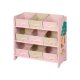 LIVARNO® Aufbewahrungsregal, 65 x 62 x 30 cm (Rosa) - B-Ware sehr gut
