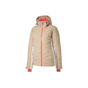 CRIVIT Damen Skijacke mit THERMOLITE® EcoMade-Technologie (Beige, L(44/46)) - B-Ware neuwertig
