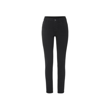 esmara® Damen Push-up-Jeans, Super Skinny Fit, mit normaler Leibhöhe (Schwarz, 40) - B-Ware neuwertig