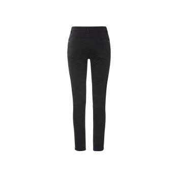 esmara® Damen Push-up-Jeans, Super Skinny Fit, mit normaler Leibhöhe (Schwarz, 40) - B-Ware neuwertig