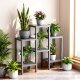 Ribelli 6-stufiges Blumenregal, grau - B-Ware sehr gut