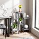 Ribelli 6-stufiges Blumenregal, grau - B-Ware sehr gut