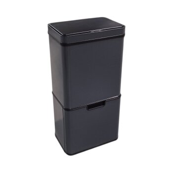 Ribelli Sensor Mülleimer 72L - 4 Fächer Grau - B-Ware Sonstiges