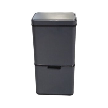 Ribelli Sensor Mülleimer 72L - 4 Fächer Grau - B-Ware Sonstiges