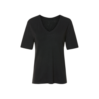 esmara® Damen Leinen-T-Shirt, mit überschnittenen Schultern - B-Ware