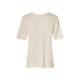 esmara® Damen Leinen-T-Shirt, mit überschnittenen Schultern - B-Ware