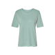 esmara® Damen Leinen-T-Shirt, mit überschnittenen Schultern - B-Ware