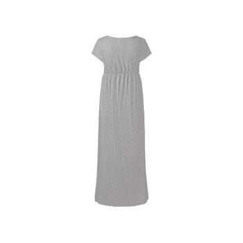 esmara® Damen Umstands-Maxikleid, mit Gummizug in der Taille (Grau, XS(32/34)) - B-Ware Beschädigt