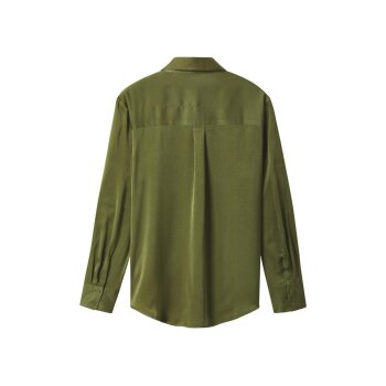 esmara® Damen Satin-Bluse (Grün, 36) - B-Ware neuwertig
