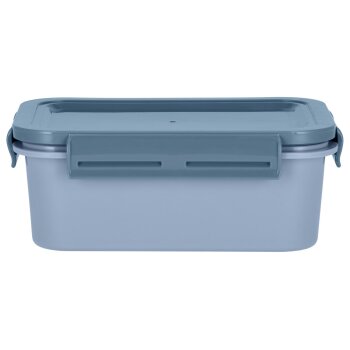 SILVERCREST® Frischhaltedose mit 3 Einsätzen, 1 l, blau - B-Ware neuwertig