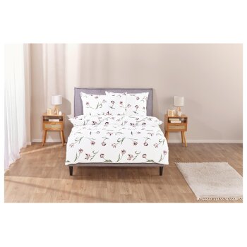 LIVARNO home Bettwäsche, aus Mikrofaser-Satin, 200 x...