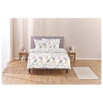 LIVARNO home Bettwäsche, aus Mikrofaser-Satin, 240 x...