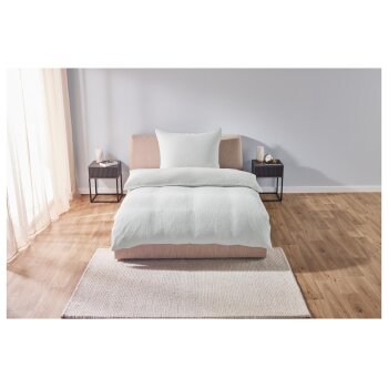 LIVARNO home Bettwäsche, aus Musselin, 140 x 200 cm,...