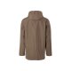 LIVERGY® Herren Regenparka, mit weitenverstellbarer Kapuze (Braun, M(48/50)) - B-Ware neuwertig