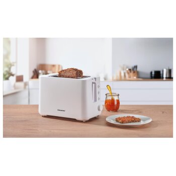 SILVERCREST® Doppelschlitz-Toaster »STK 870 D2« (Weiß) - B-Ware sehr gut